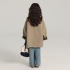Spring Autumn Kids Girls Cotton Teens Windbreaker Coats Princess Oversize Coat Medium Long Outerwear Trench Clothes