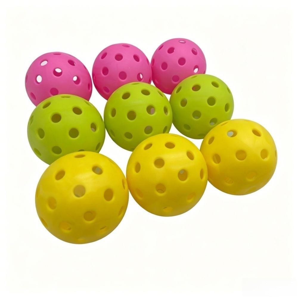 40 Holes Pickleball Balls Lightweight Pickleballs Sport Tools Paddle Ball Outdoor