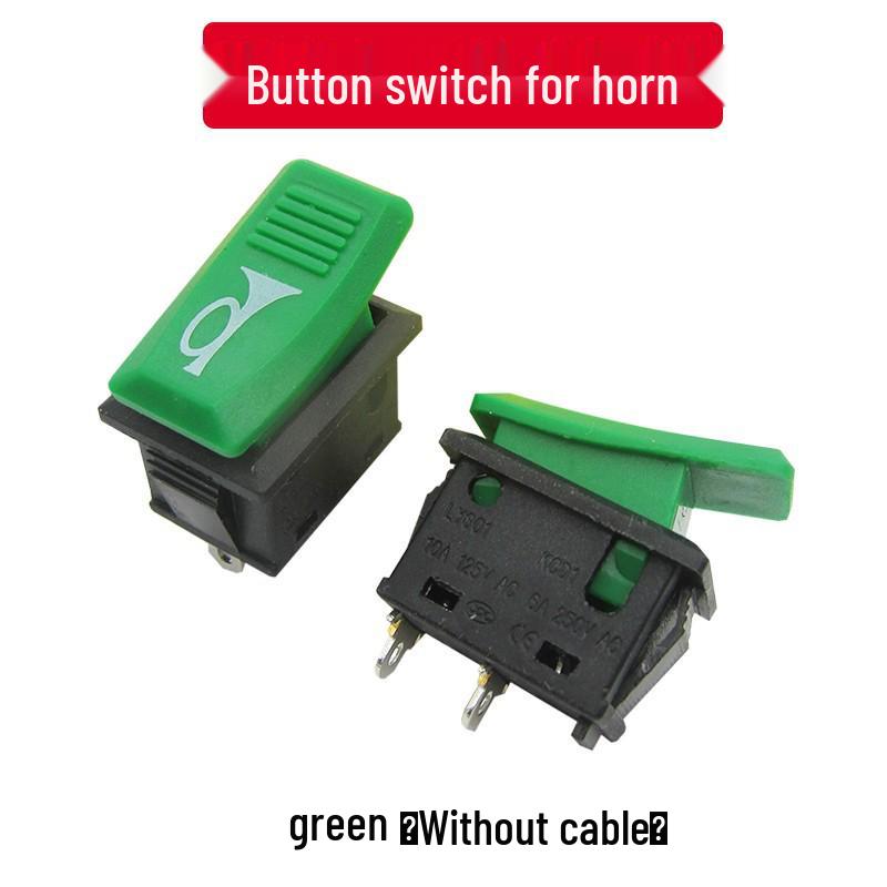 Electric Vehicle Self-Resetting Horn Switch for Three-Wheeled Motorcycles