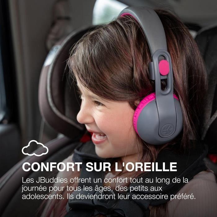 Casque Sans Fil - JLab - JBuddies Studio 2 - Volume Limité - 65h+ Autonomie - Rose