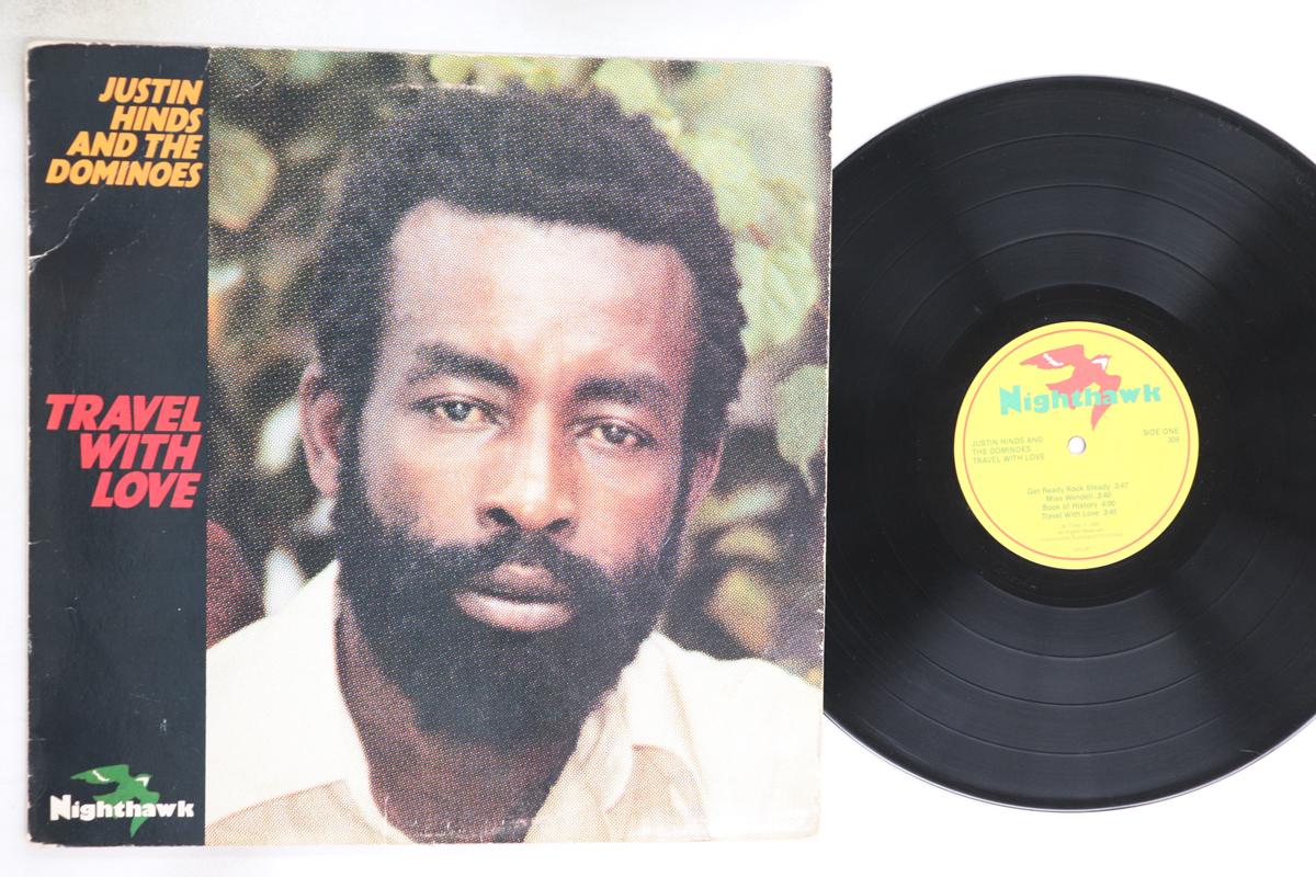 

LP Record JUSTIN HINDS & THE DOMINOES - Travel With Love 309 Nighthawk Recor 1985 US Reggae, Ska & Dub Used
