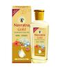 Navratna Gold Ayurvedic Cool Oil 200 Ml Non Sticky Hair Massage Blend with Almonds and Lily Fragrance Pack of 1