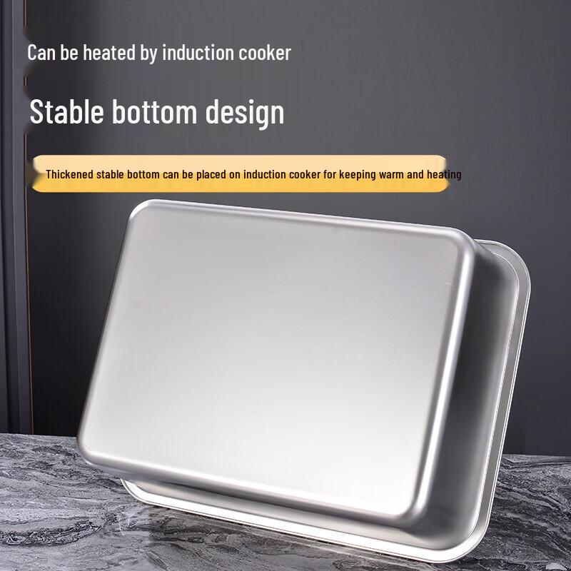 Diruien Commercial Stainless Steel Food Storage & Serving Pans