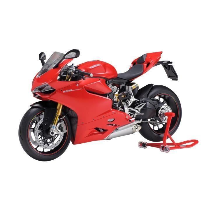 Maquette Moto - TAMIYA - DUCATI 1199 PANIGALE S - 1/12 - Rouge - Pour Adulte à partir de 14 ans