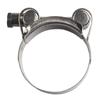 Hose Clamp Engine Intake Exhaust System Silicone Silver Small Set Screw