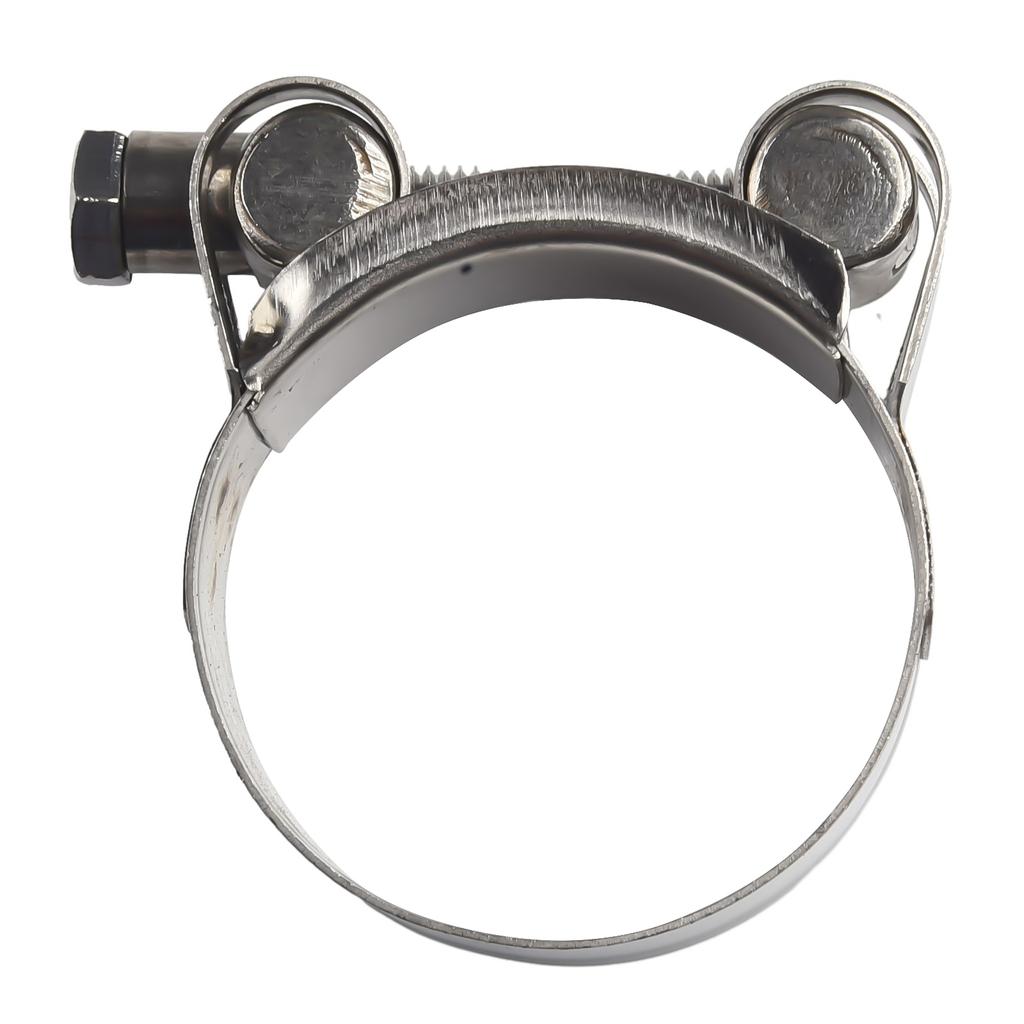 Hose Clamp Engine Intake Exhaust System Silicone Silver Small Set Screw