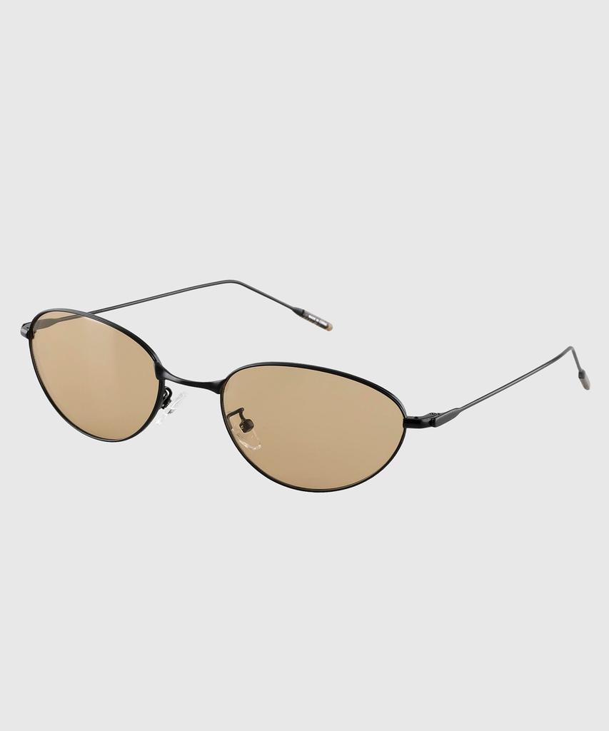 Tuditeo Acm Vintage Slim Metal Sunglasses Nylon Tinted Lenses C1 Brown Tint