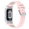 Genuine Leather Crocodile Texture Smart Watch Strap Adjustable Watchband for Fitbit Charge 6/5