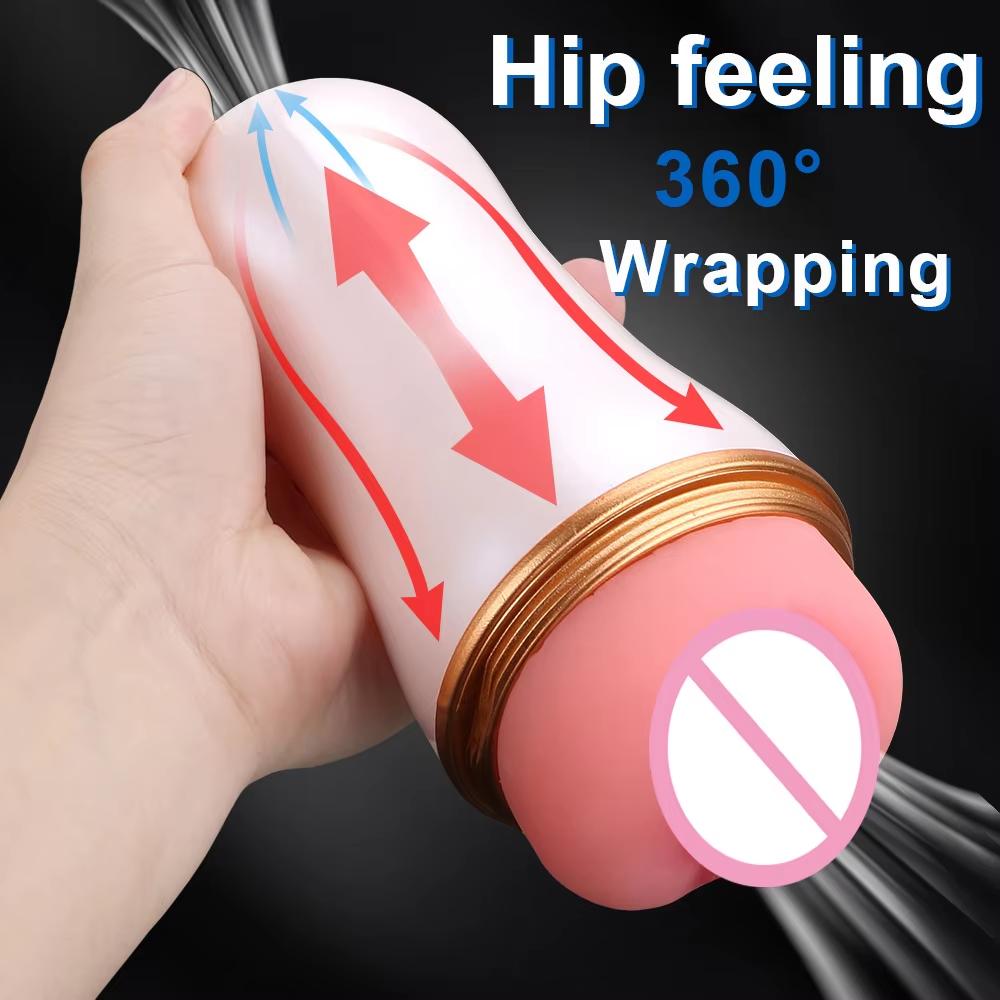 Male Masturbator Cup Vaginal For Men 18 Sexy Toys Penis Pump Glans Sucking Sex Toy Adult Vagina Real Pussy Erotic Products