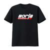 Borla Exhaust Logo T Shirt Black Grey Sizes S 3XL Vintage Washed Fashion Graphic Streetwear Homme Versatile Breathable Unisex