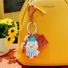 Creative Cartoon Chef Duckling Resin Doll Keychain Cute Bag Pendant Keychain Small Gift