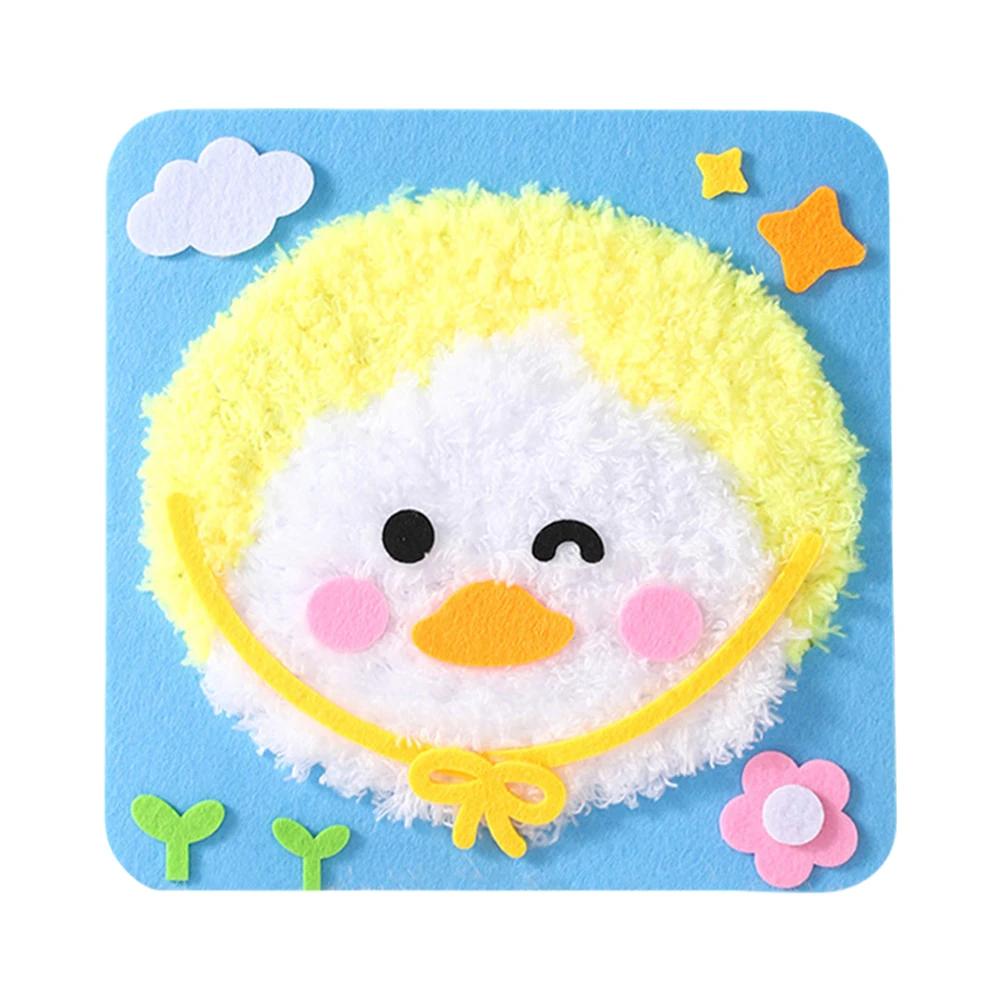 Sewing Craft Kit Cute Animal DIY Educational Sewing Kit DIY Doll Sewing Toys for Beginners Arts and Crafts