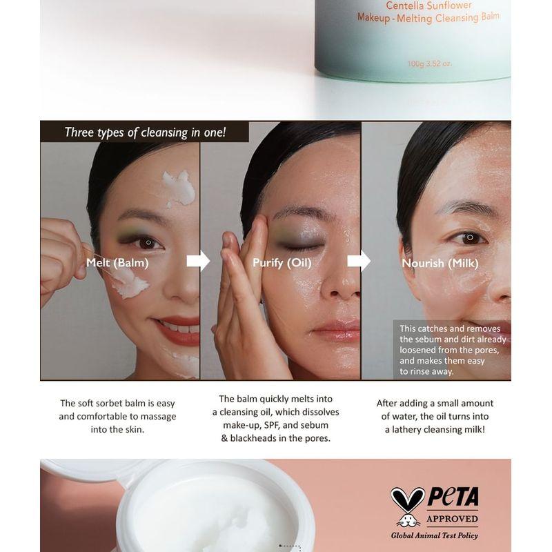 haruharu wonder - Centella Sunflower Makeup-Melting Cleansing Balm
