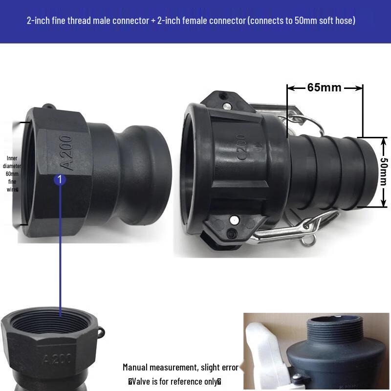 IBC Tote Tank Quick Connector Adapter