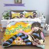 Stocking Pattern Bedding Home Decoration Birthday & Festival Gift (1 * duvet cover + 2 * pillowcase, without core)