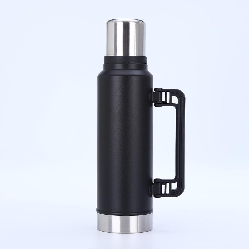 Stanley Stainless Steel Thermos Flask: Large Capacity Outdoor Water Bottle