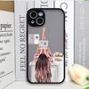 Fashion City Girl Phone Case for iPhone 17 16 Pro Max 16e Mini 15 14 13 12 11 XS MAX X XR 7 8 14 Plus Beautiful Women Hard Cover