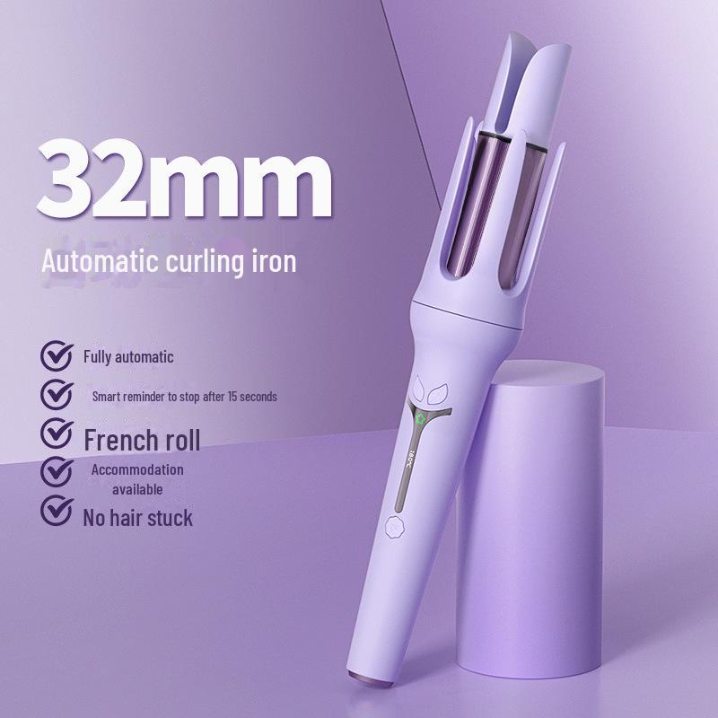 Negative Ion Automatic Curling Iron - Hair-Friendly Groove Wave Perm.