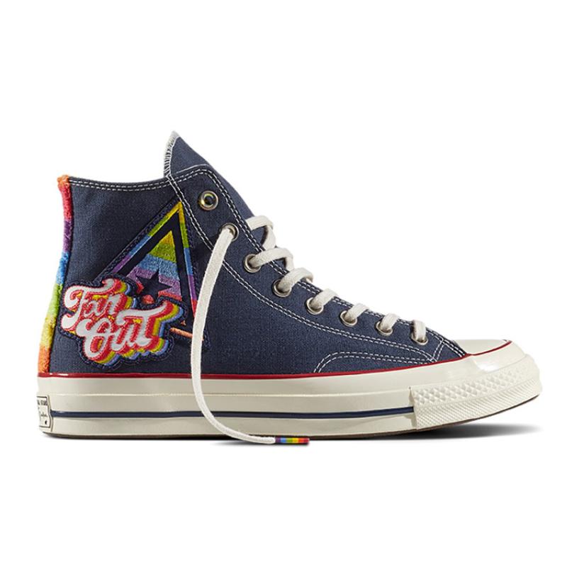 Converse Chuck Taylor All Star 1970s High Top 1st Pride Parade Pride Parade High Top Espadrilles Unisex Rainbow