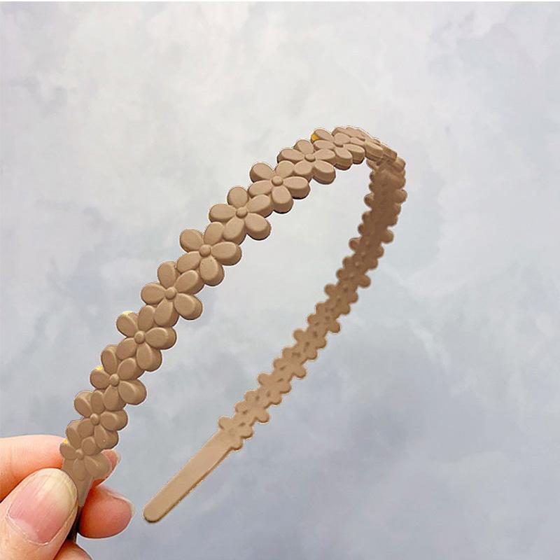 1 STÜCK Acryl Süße Blume Stirnband für Frauen Haarbänder Accessoires Niedliche Blumen Stirnbänder Haaraccessoires Mode KopfschmuckFDr12