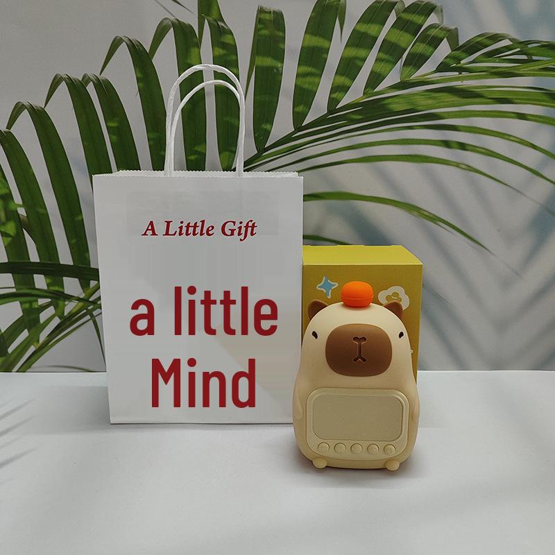 New Kabala Smart Alarm Clock with Night Light - Wake-Up Bedside Clock for Students with Tap Control