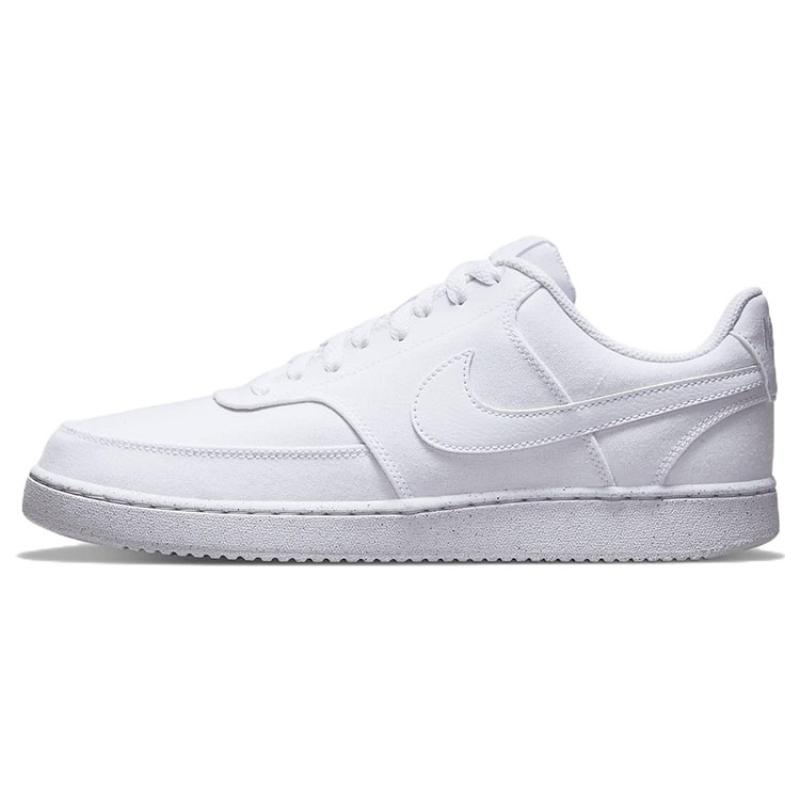 Nike Court Vision Low Canvas Next Nature 'Triple White'  DJ6260-100