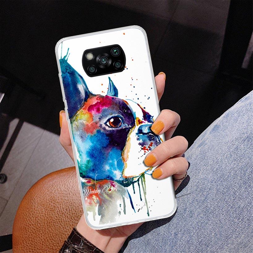 

French Bulldog Dog Pug Phone Case For Xiaomi Poco X7 X6 X5 Pro F7 Ultra Redmi 15C 15 13C 13 12C 12 10 10A 10C 9 9A 9C 9T Cover P Xiaomi Poco X5 Pro