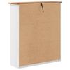Schrank ASKIM 91 x 30 x 104 cm Massivholz Kiefer