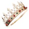 Corone Metalliche Accessori Evento Formale Cosplay Costume Diadema Principe Copricapo Matrimonio