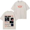 Rapper Don Omar Album Print Tshirts Unisex Women Fashion Tshirts Shortsleeved Loose Casual Cotton Vintage Washed Tshirts Tops
