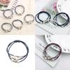 Premium Korean Pearl Head Rope With Reliable High-elastic Three-strength Rubber Band For Effortless Styling