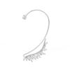 New Leaf Hanfu Mori Style Ear Cuffs | No Piercing Summer Earrings | Trendy Ethnic Ear Clips for Women