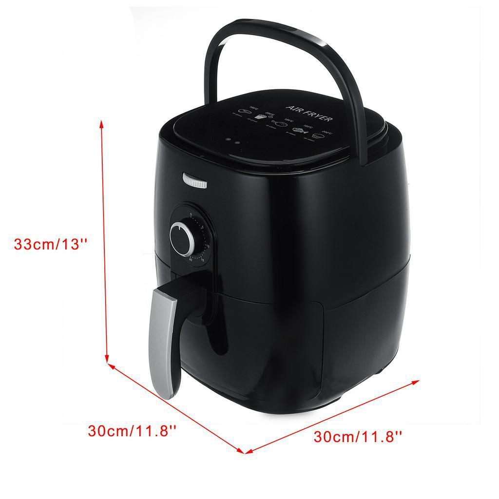1350W Multifunction 5L Air Fryer Chicken Oil Free Air Fryer Health Fryer Pizza Cooker Timing Electric Deep Airfryer