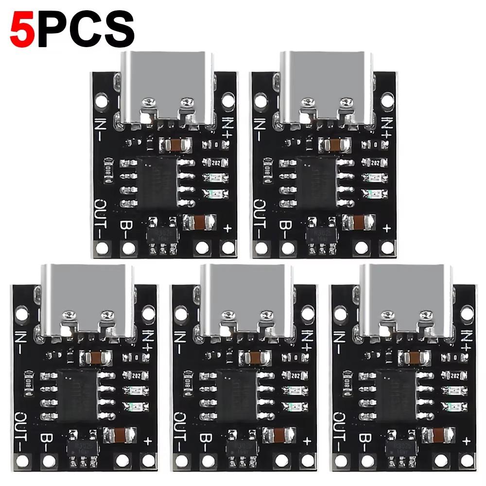 Xiaomi 1/10/20PCS 3.7V Lithium Battery Charging Board with Protection Type-C USB C Li-ion Battery Charging Board Over Charging Module