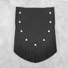 Motorcycle Front Fender Mud Flap With Tassel Motorcycle Modification Accessories(Black)