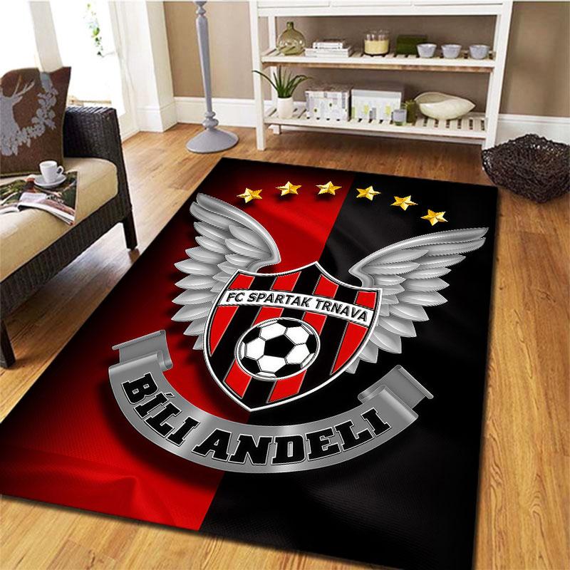 FC Spartak Trnava Carpet Rug for Living Room Bedroom Home Sofa Decoration,Kids Play Non-slip Floor Mat