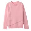 HYY Pure Wool Women's Casual Round Neck Sweater - Warm Knitted Cashmere for Autumn/Winter with Free Shipping & Returns