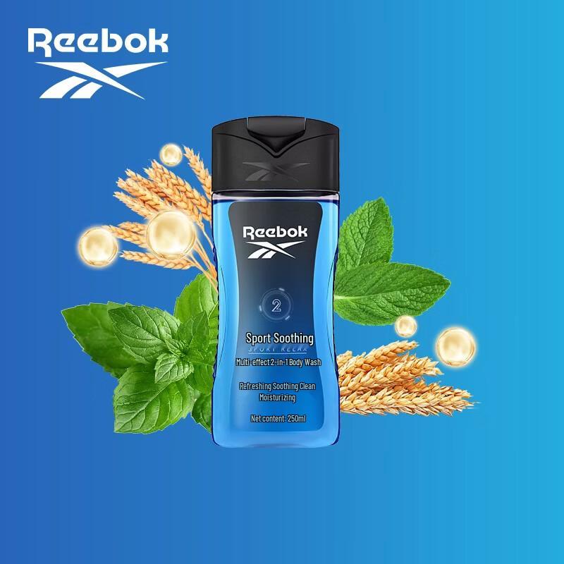 Reebok Men's 2-in-1 Sport Soothing Shower Gel