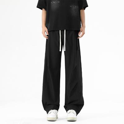 Working Casual Pants New Spring and Summer Loose Straight Wide-leg Sports Drooping Trousers