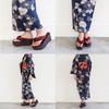 Platform Geta Thong Sandals by Ashinaga Ojisan by Ashinaga Ojisan Japanese shoe size [Ashinaga Ojisan] (by_8980664) / / (Black, dimensions, Adult,