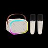 Portable Karaoke Bluetooth Speaker with Dual Microphones CN Plug (adapter Included)