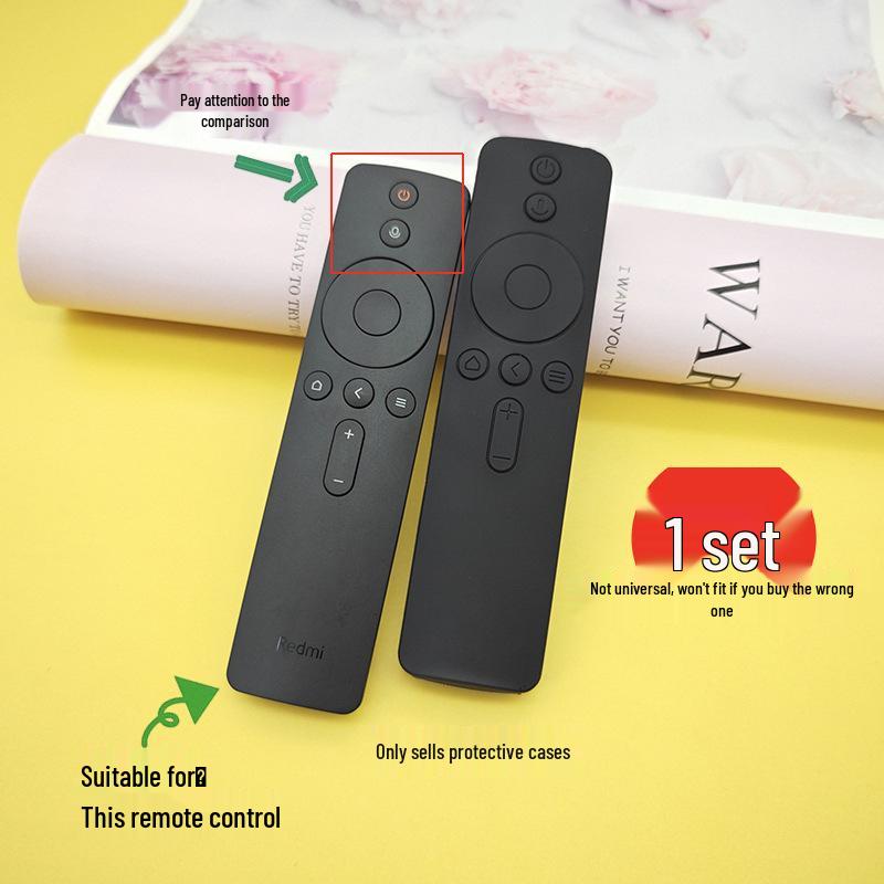 Xiaomi Voice Remote Protective Case for 4A/4X/4th Gen TV Box - Enhanced Silicone Sleeve, Multi-color