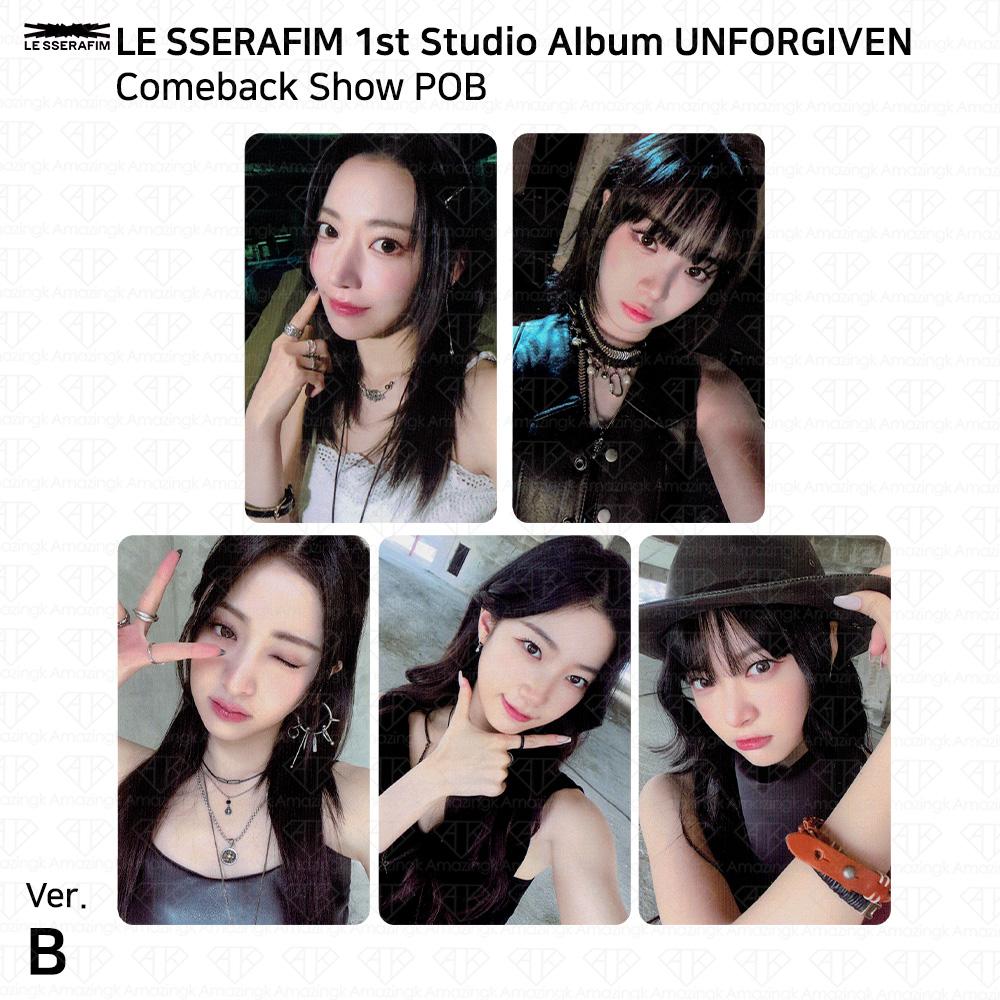 LE SSERAFIM UNFORGIVEN M2 olive young 特典 Shop LE SSERAFIM