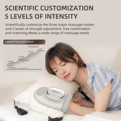 Hand Massager with Heat And Compression Cordless Hand Massager with 3 Massages 4 Temps 5 Compression for Arthritis Carpal Tunnel Gift for Women Men