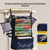 Oxford Cloth Multilayer Wall Mount Organizer With Hanging Design For Classroom And Home Storage