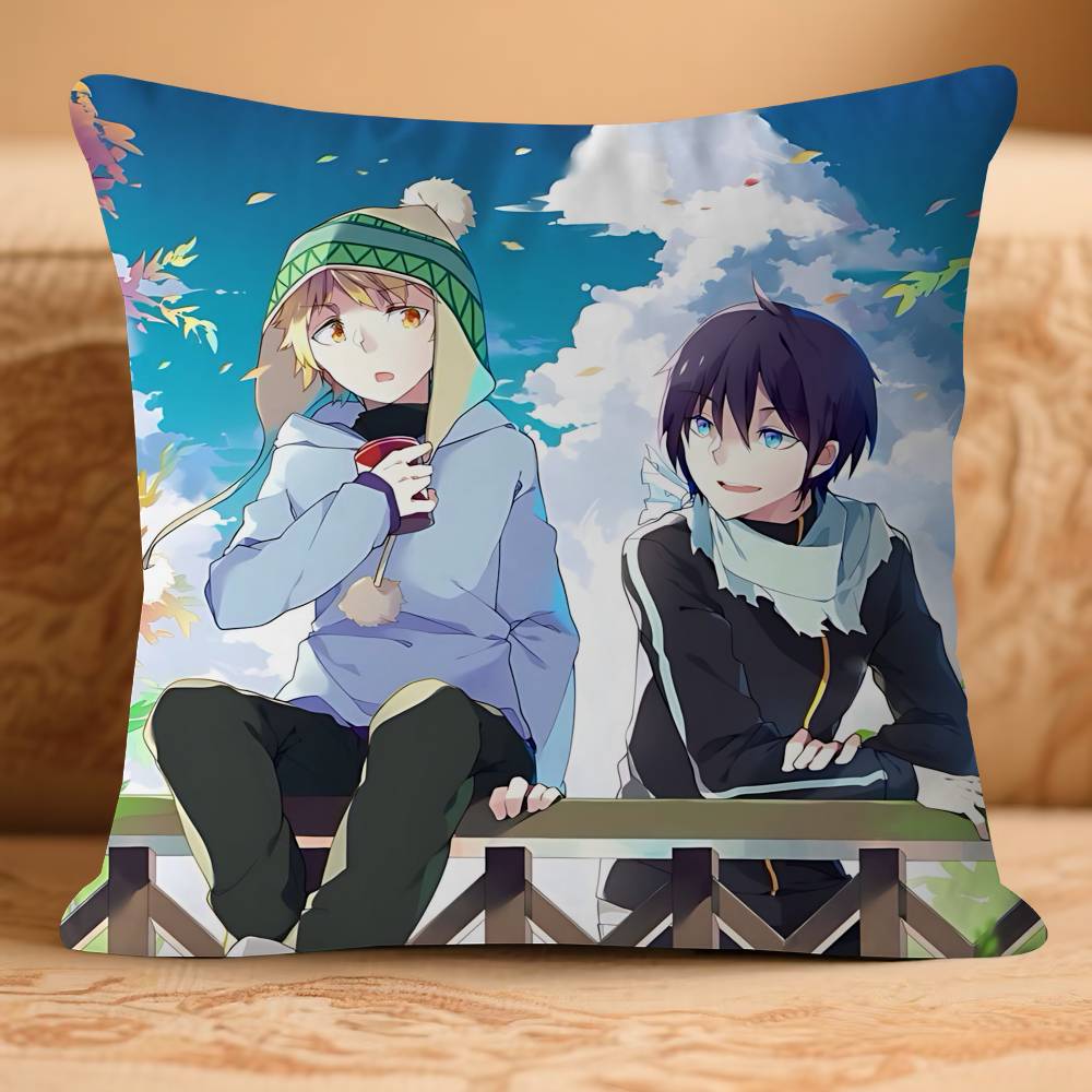Anime N-Noragami Cushion Cover 30x50 Polyester Sofa Cushions Decorative Throw Pillows Home Decoration Pillowcover