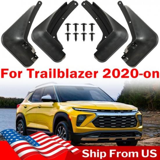 4X Front Rear Mud Flaps Splash Guards Cover For Chevrolet Trailblazer -2025