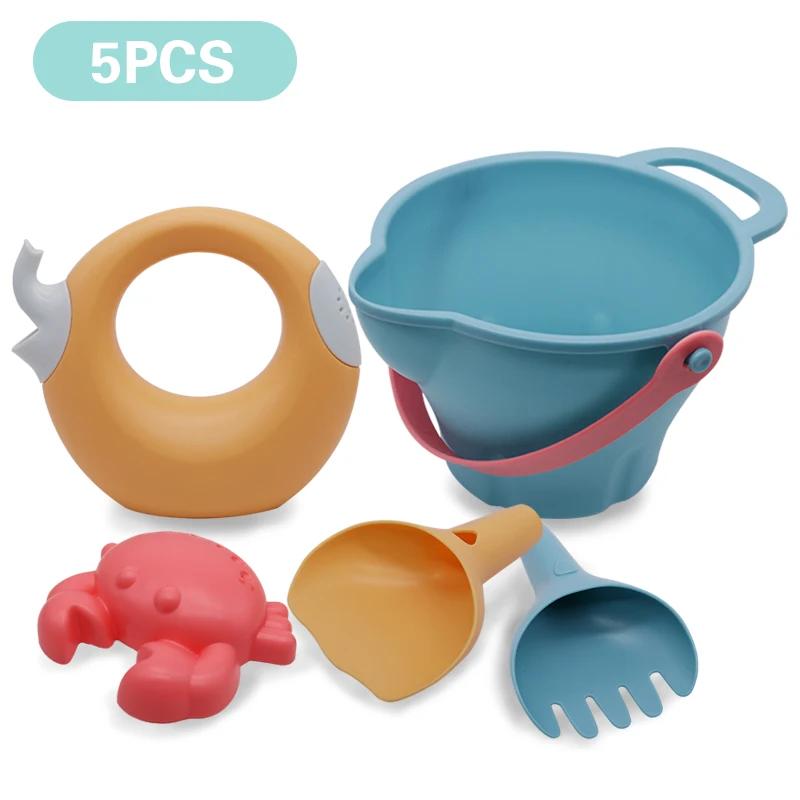 Soft Rubber Beach Toys Beach Water Play Sand Play Soft Material Summer Hot Selling Children's Water Play Toy Set