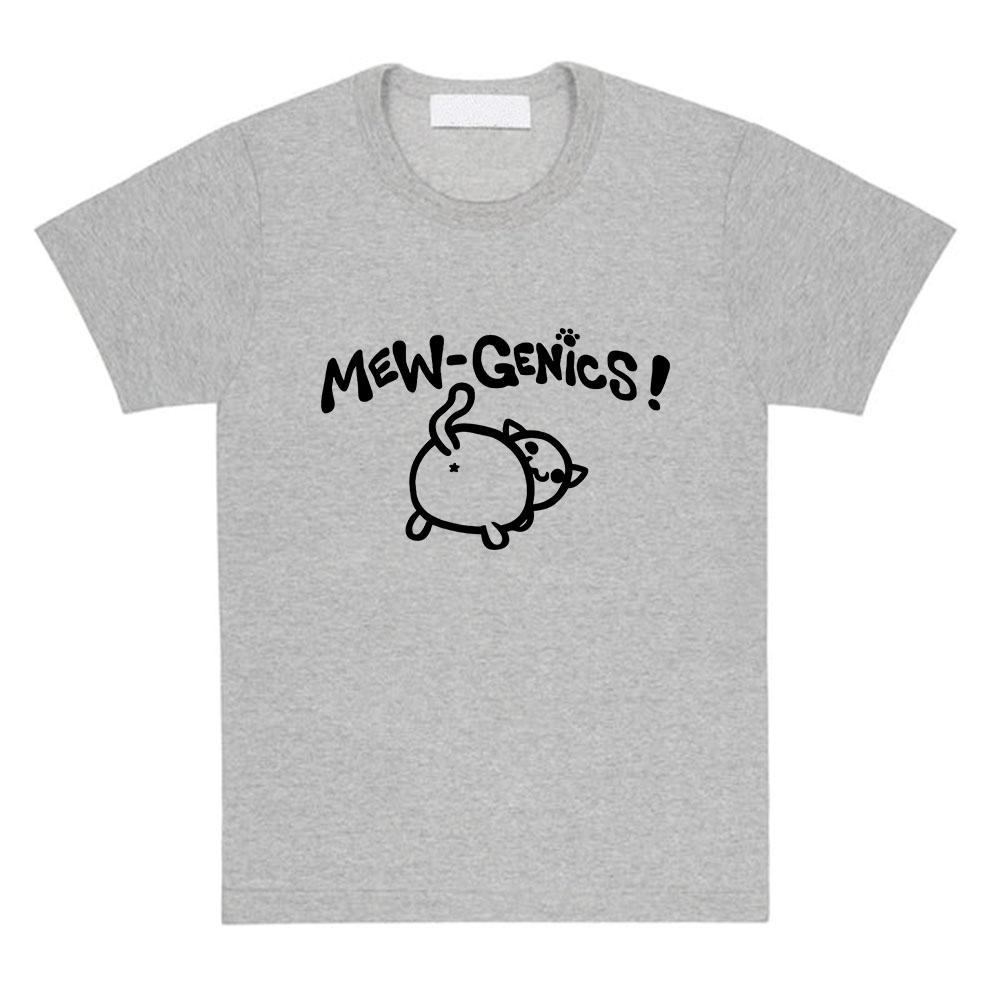 

Funny Game MEWGENicS Tshirt Short Sleeve Cotton WomenUnisex Tshirts Streetwear Unisex Kawaii Cartoon Graphic Print T Shirt Female 4XL