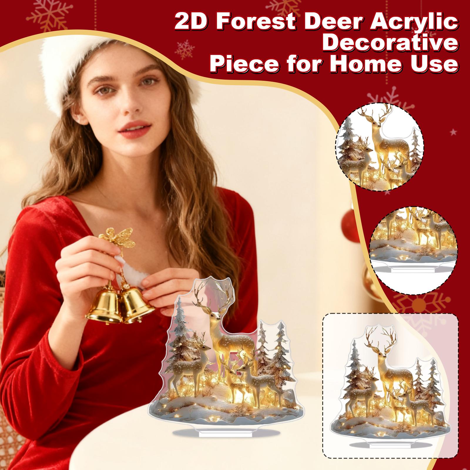 

2D Акриловое украшение для дома One Size